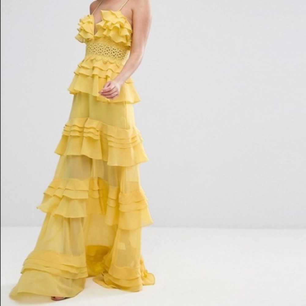 Size 4, ASOS petite Maxi Dress, NWT